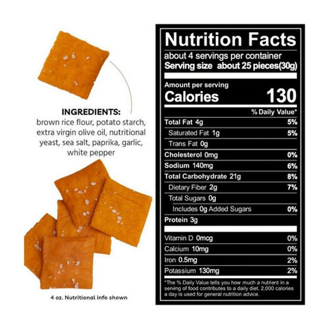 Every Body Eat, Cheese Less Snack Thins, 4 Oz(Case Of 6)