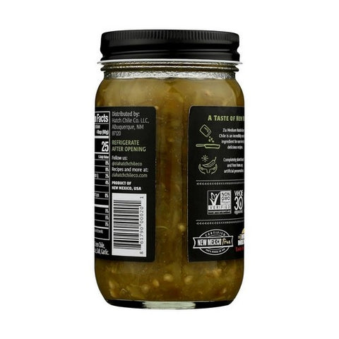 ZIA, Hatch Roasted Green Chile, 16 Oz(Case Of 6)