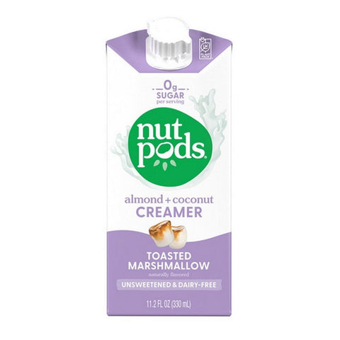 Nutpods, Toasted Marshmallow Creamer Dairy Free Unsweetened, 11.2 Oz(Case Of 12)