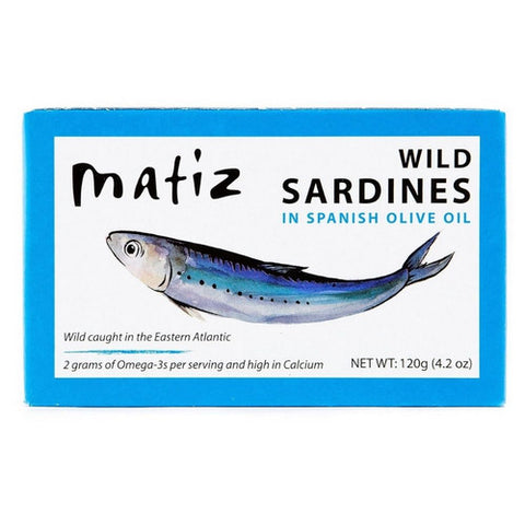 Matiz, Wild Sardines in Spanish Olive Oil, 4.2 Oz(Case Of 12)