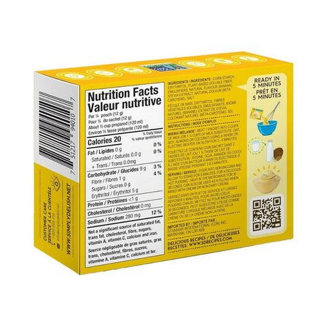 Simply Delish, Natural Banana Instant Pudding, 1.7 Oz(Case Of 6)