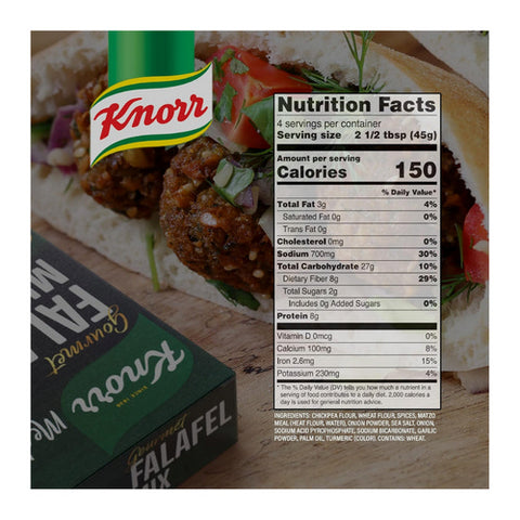 Knorr, Knorr Falafel Mix, 6.34 Oz(Case Of 12)