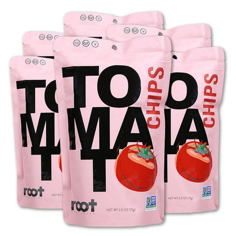 Root Foods, Tomato Chips Sea Salt, 2.5 Oz(Case Of 6)