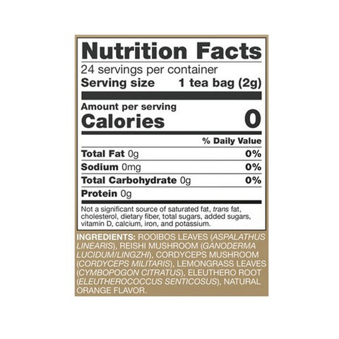 Now Foods, Rooibos Reishi Mushroom Teas, 24 Bags