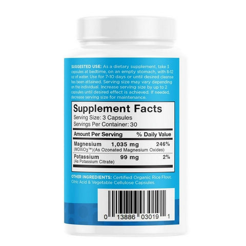 NBPure, MagO7 Ultimate Oxygenating Digestive System Cleanser, 90 Capsules