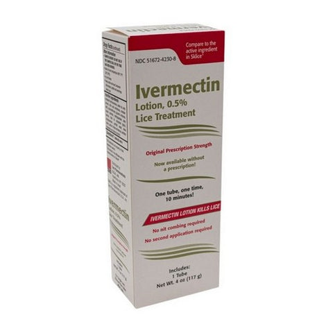 Taro, Ivermectin Lotion Lice Treatment 0.05%, 117 Grams