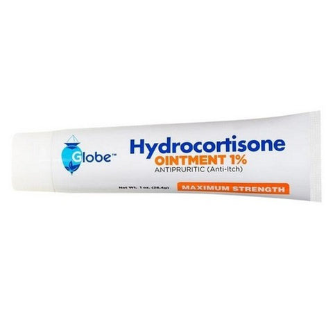Globe, Hydrocortisone Ointment 1%, 1 Oz