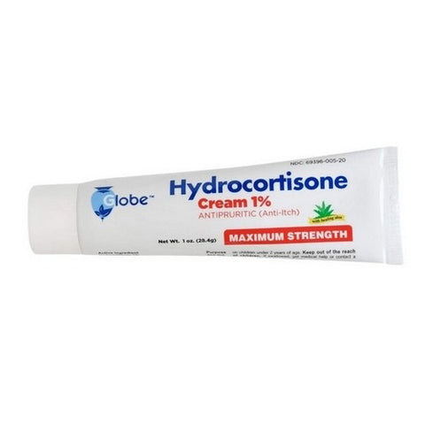 Globe, Hydrocortisone Cream 1 %, 1 Oz