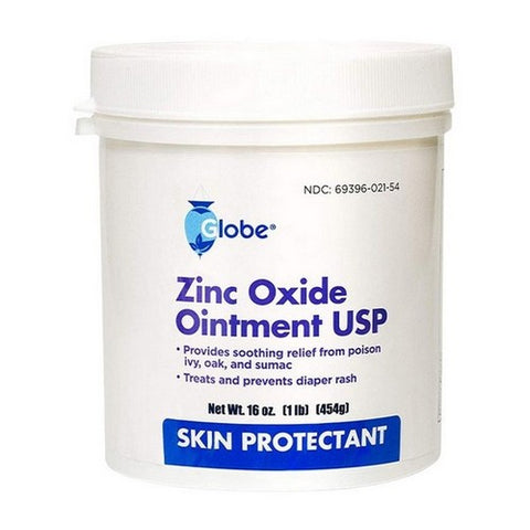 Globe, Zinc Oxide Ointment, 16 Oz