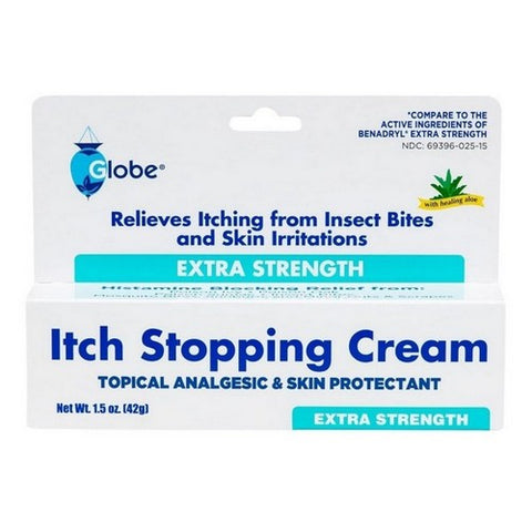 Globe, Itch Stopping Cream, 1.5 Oz