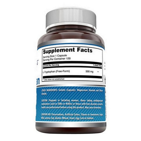 Amazing Nutrition, Amazing Formulas L-Tryptophan, 120 Caps