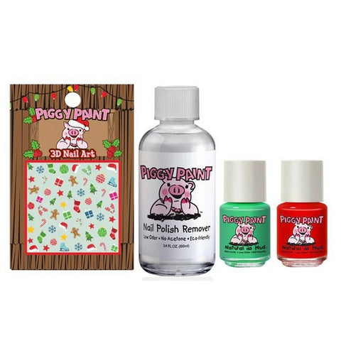 Piggy Paint, Oh Holly Jolly Gift Set, 3 Count