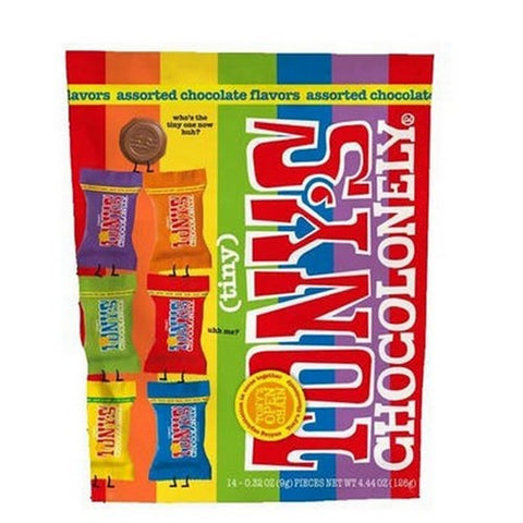 Tiny Tony's Mixed Flavor Pouch 4.44 Oz by Tonys Chocolonely