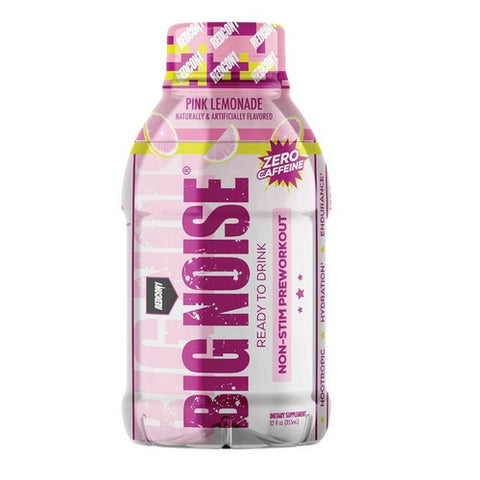 JST WRK Energy, Big Noise Pink Lemonade, 12 Count