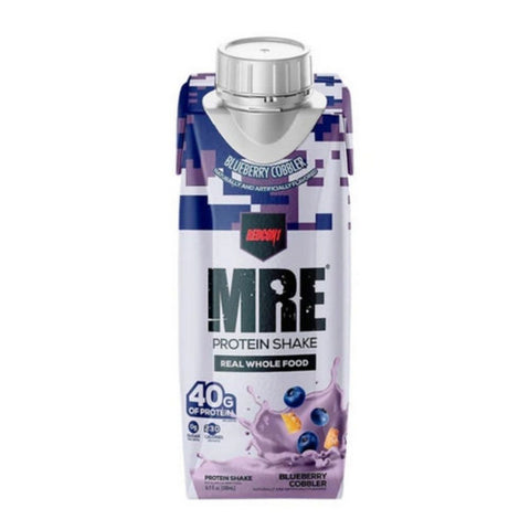 JST WRK Energy, MRE Protein Shake Blueberry Cobbler, 12 Count