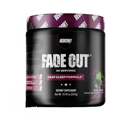 Fade Out Sleep Formula Black Current 30 Servings by Redcon1