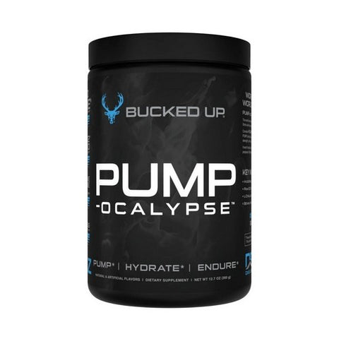 Pump Ocalypse Blue Raz 12.3 Oz by Bucked Up
