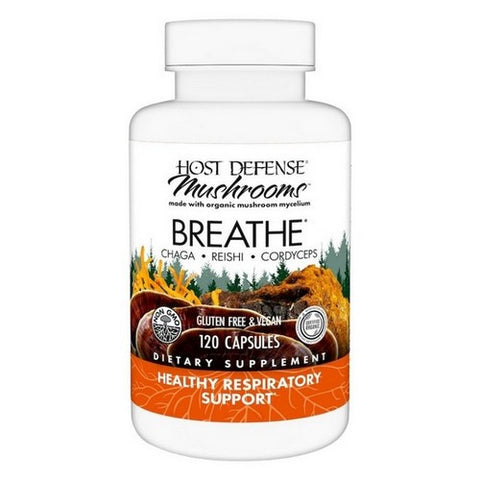 Host Defense, Breathe Capsules, 120 Count