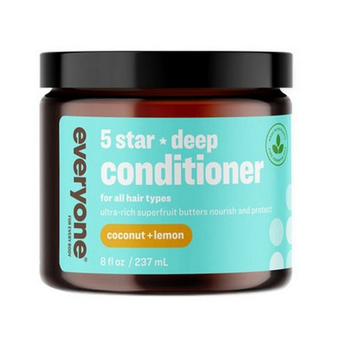 Everyone, Everyone 5 Star Deep Conditioner Coconut And Lemon, 8 Oz