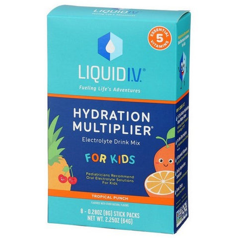 Liquid I.V, Drink Mix Kids Tropical, 8 Count