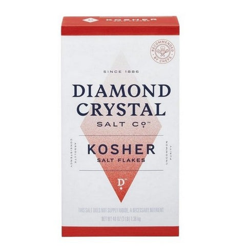 Diamond Crystal, Kosher Salt Flakes, 3 Lbs (Case Of 9)