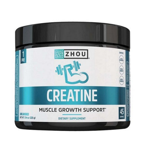Zhou Nutrition, Creatine Unflavoured, 7.94 Oz