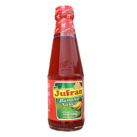Banana Sauce Hot And Spicy 12 Oz (Case of 24) by Jufran