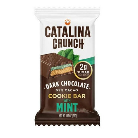 Catalina Crunch, Cky Dark Chocolate Mint Bar, 1.16 Oz (Case of 24)