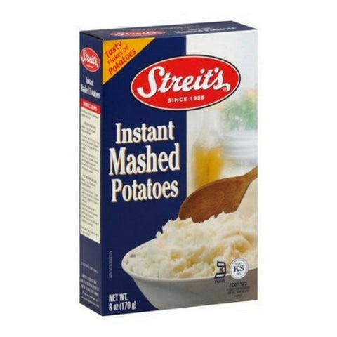 Streits, Instant Mashed Potatoes, 6 Oz (Case Of 12)