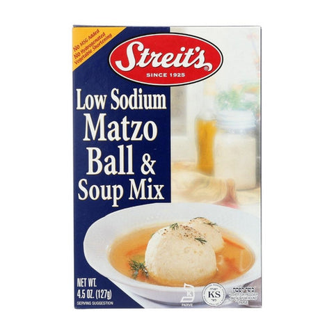 Streits, Matzo Ball And Soup Mix Low Sodium, 4.5 Oz (Case Of 12)