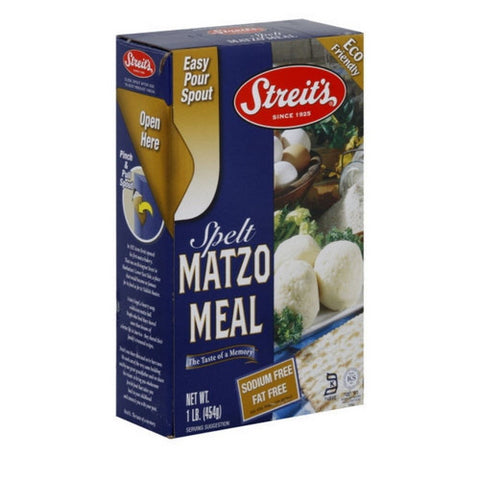 Streits, Matzo Meal Spelt, 1 Lb (Case Of 12)