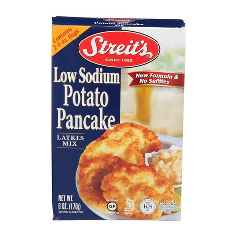 Streits, Potato Pancake Latkes Mix Low Sodium, 6 Oz (Case Of 12)