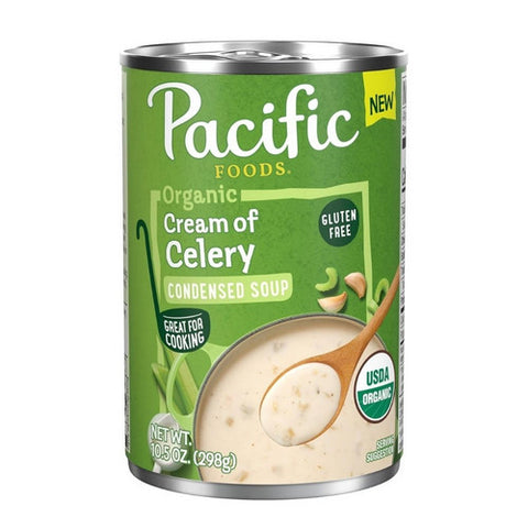 Pacific Foods, Organic Condensed Cream of Celery Soup, 10.5 Oz (Case Of 12)