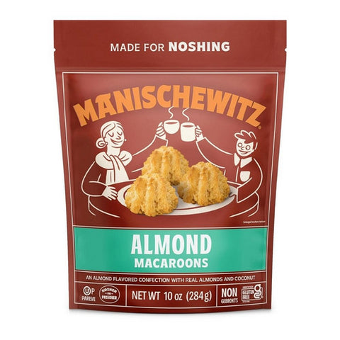 Manischewitz, Almond Macaroons Kosher for Passover, 10 O z (Case Of 12)