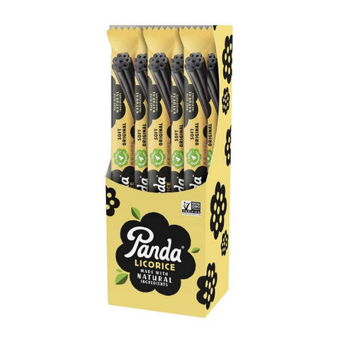 Panda, Soft Black Licorice Bar, 1.1 Oz (Case of 20)