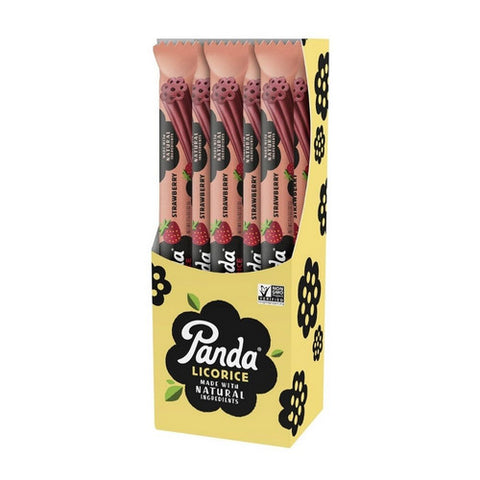 Panda, Panda Strawberry Licorice Bars, 1.1 Oz (Case of 20)