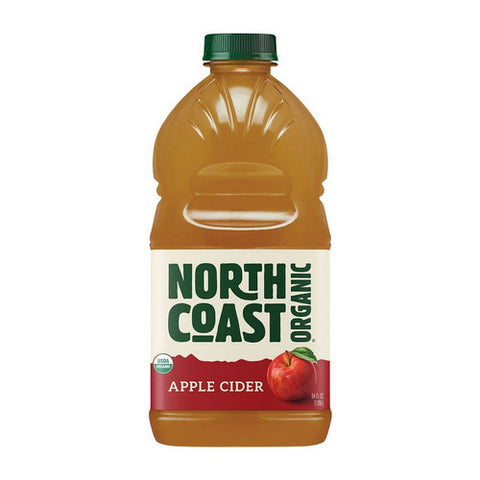 Organic Apple Cider Bottle 64 Oz (Case of 8) by North Coast