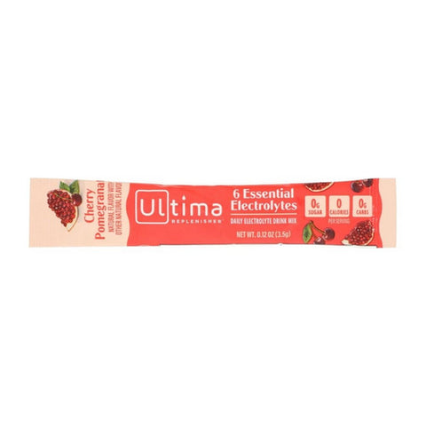 Ultima Replenisher, Powder Cherry Pomegranate Electrolyte, 0.12 Oz (Case of 20)