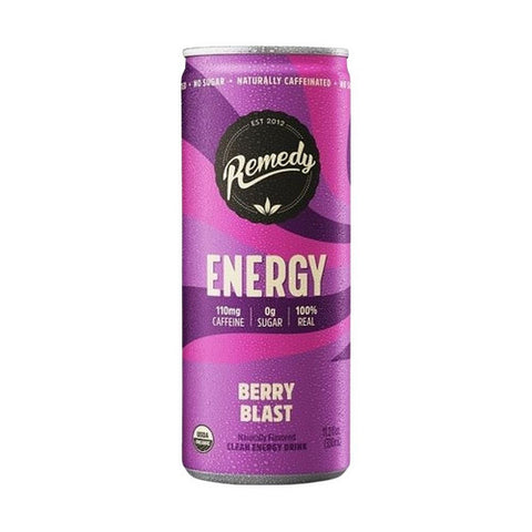 Remedy, Energy Drink Berry Blast Beverage, 11.2 Oz (Case Of 12)