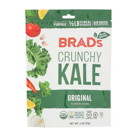 Brads Plant Based, Organic Freeze Dried Chocolate Strawberry Slices, 2 Oz (Case Of 12)