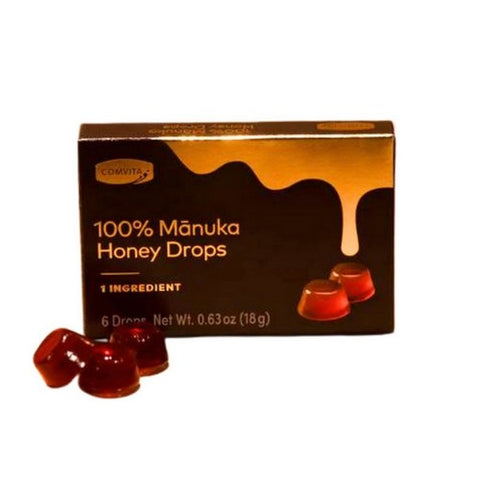 Comvita, 100% Manuka UMF 10 Plus Honey Drops, 6 Count (Case Of 12)