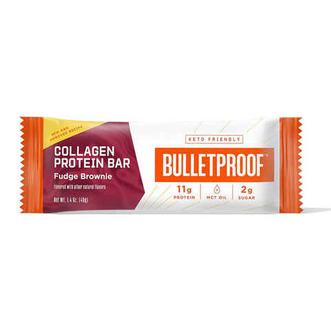 Bulletproof, Collagen Fudge Brownie Bar, 1.4 Oz (Case Of 12)