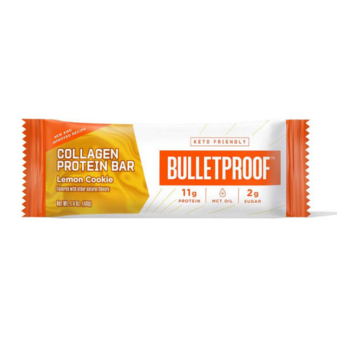 Bulletproof, Collagen Protein Bar Lemon Cookie, 1.4 Oz (Case Of 12)