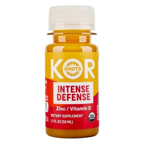 KOR, Organic Korean Intense Defense Shot, 1.7 Oz (Case Of 12)