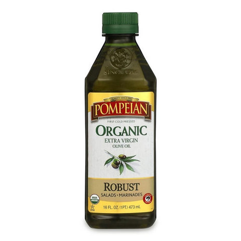 Organic Extra Vigin Olive Oil 16 Oz (Case Of 6) by Pompeian
