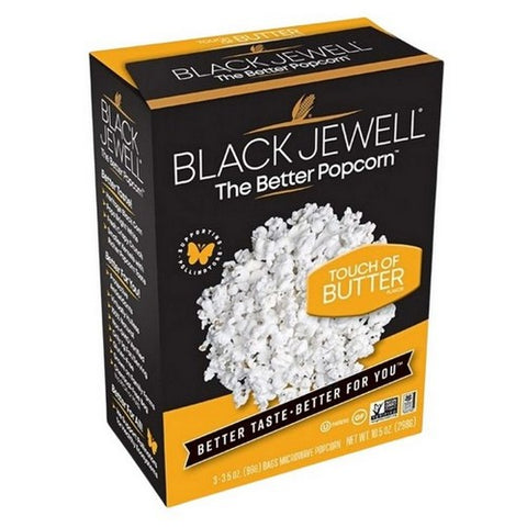 Black Jewell, Microwave Popcorn Butter, 10.5 Oz (Case Of 6)
