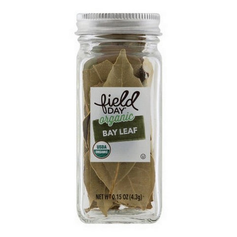 Field Day, Organic Bay Leaf, 0.15 Oz (Case Of 6)