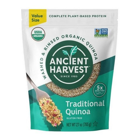 Ancient Harvest, Organic White Grains Traditional Quinoa, 27 Oz (Case Of 6)