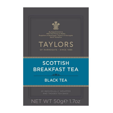 Taylors Of Harrogate, Scottish Breakfast Tea, 1.76 Oz (Case Of 6)