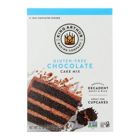 Chocolate Cake Mix Gluten Free 22 Oz (Case Of 6) by King Arthur